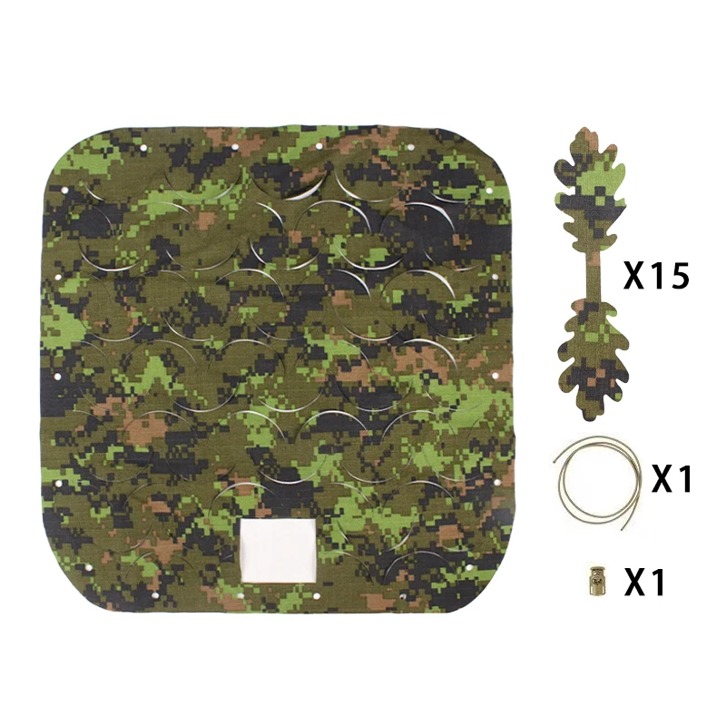 FAST Helmhoes Flecktarn Splittertarn NFP CADPAT Camouflage Cap op maat gemaakte camo - afbeelding 1