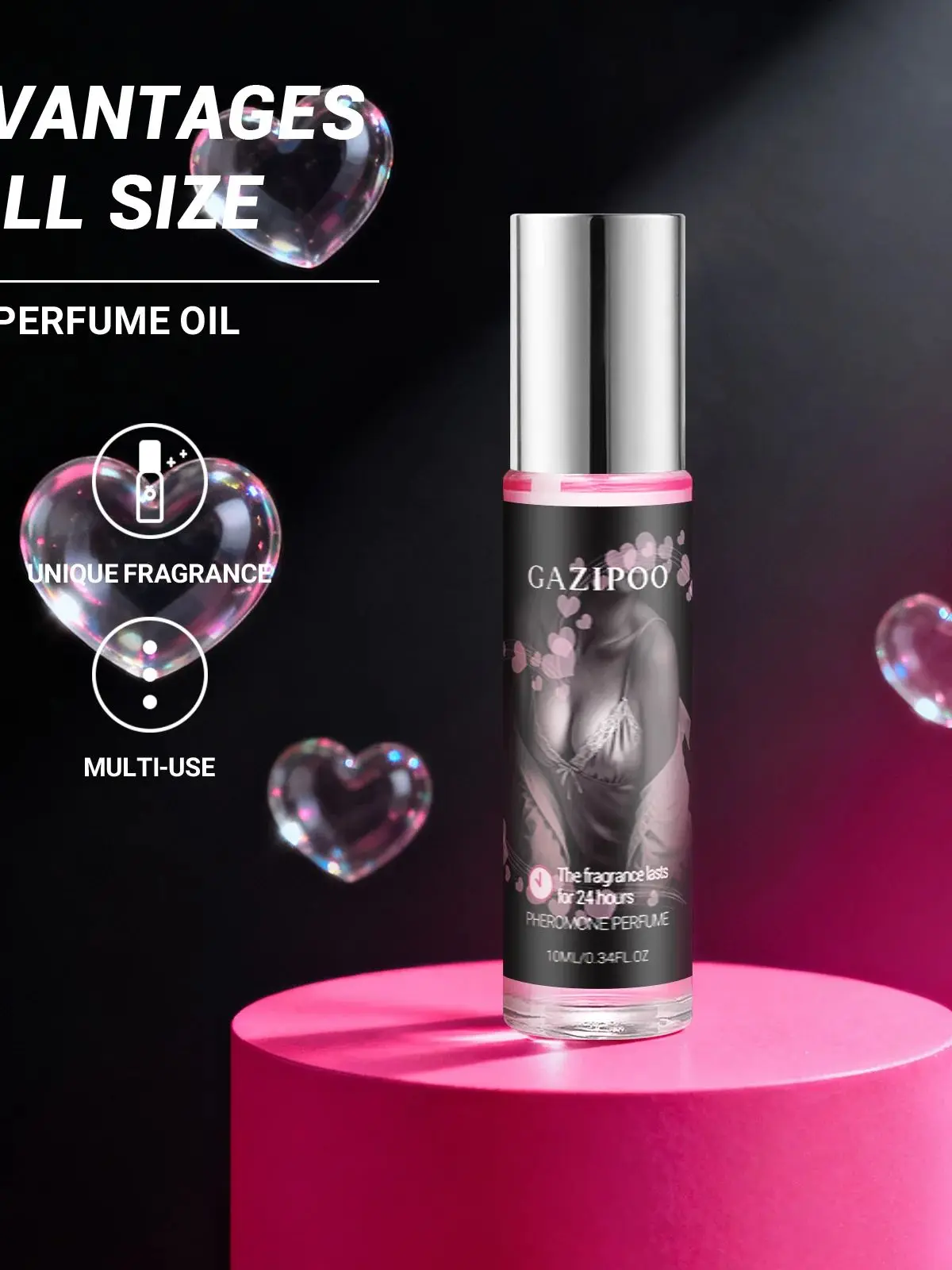 10 مل عطر فروتي فلورال أو دو: كمثرى مقترنة مع جيستي برغموت لتويست طازج، مدور من اللطيف الناعم