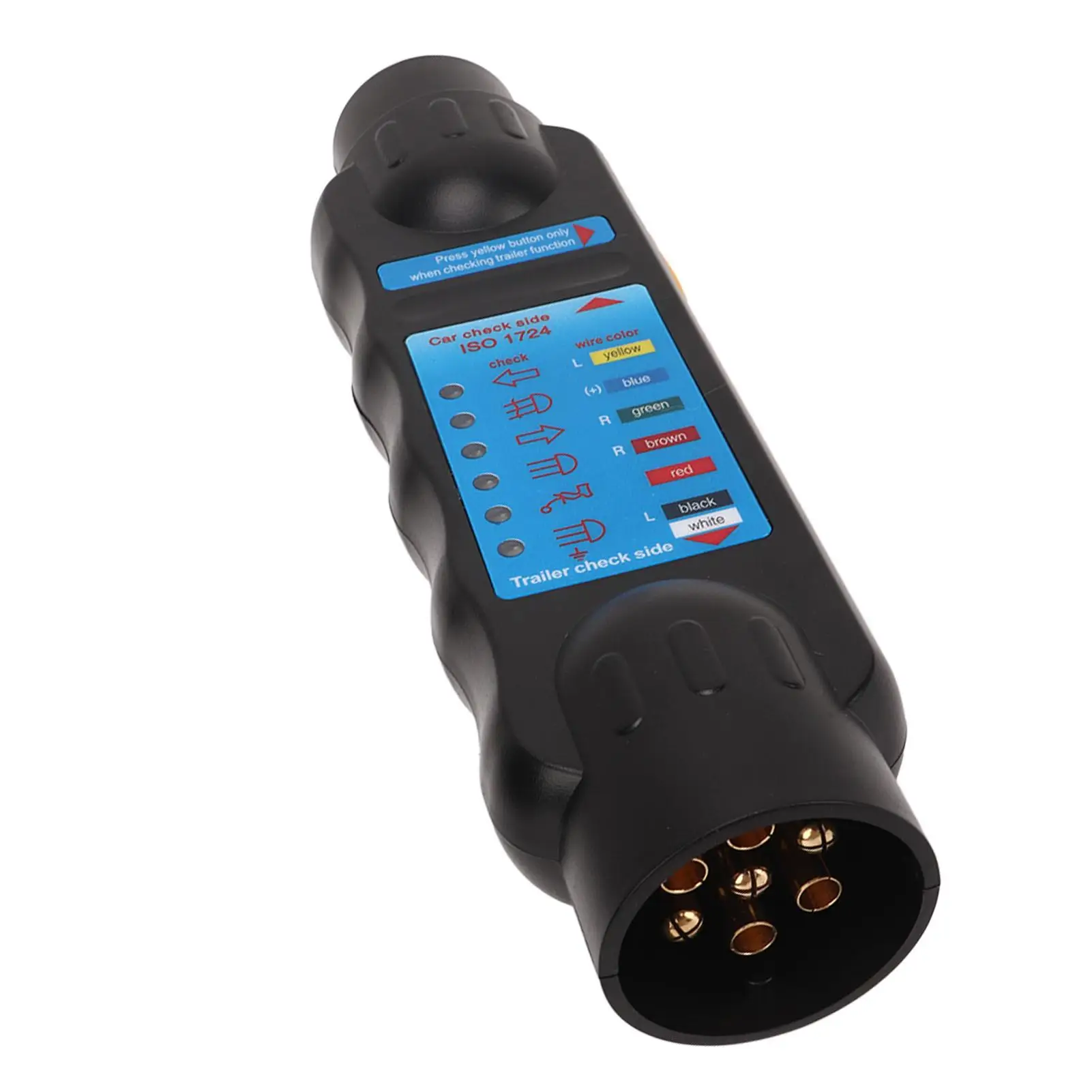 سحب ضوء أداة تشخيصية تأثير مقاومة 12 فولت مقطورة الأسلاك تستر موصل عالية الأداء جيدة العزل الحراري 7pin ل #1