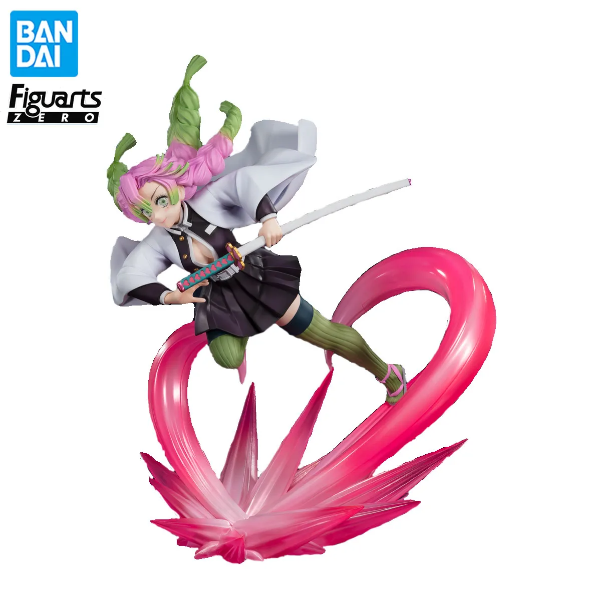 

In Stock Bandai Figuartszero Demon Slayer Kanroji Mitsuri Original Anime Figure Model Doll Action Figures Collection Toys Gifts