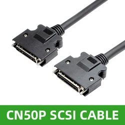 SCSI 50Pin Connector Cable for Yaskawa/Mitsubishi/Delta/Huichuan Servo Motors CN1 Transfer Interface Port SCSI Connection Wire