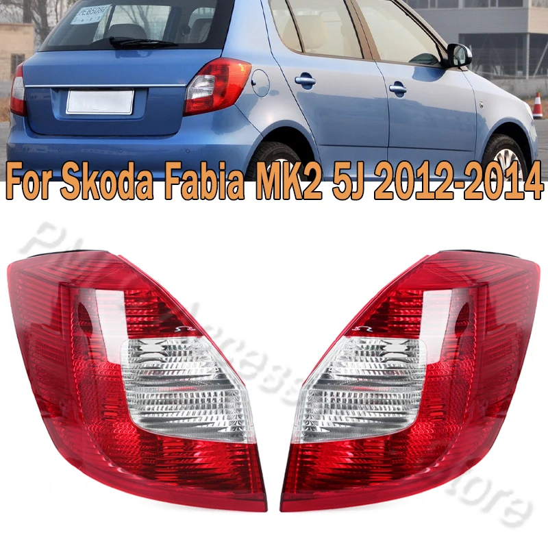 

Car Tail Light Assembly Taillamp Reversing Light Brake Lamp Turn Signal Light Fog Lamp For Skoda Fabia MK2 5J 2012 2013 2014