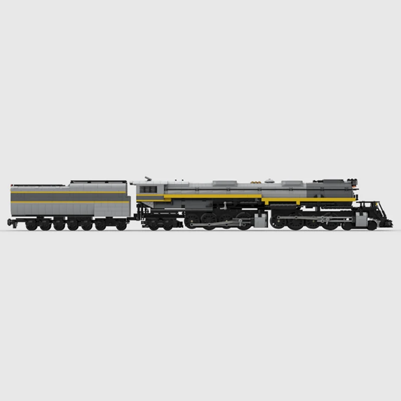 Modelo de carro de cidade moc tijolos de construção grande menino tipo locomotiva a vapor tecnologia modular presentes feriado montar crianças brinquedos terno