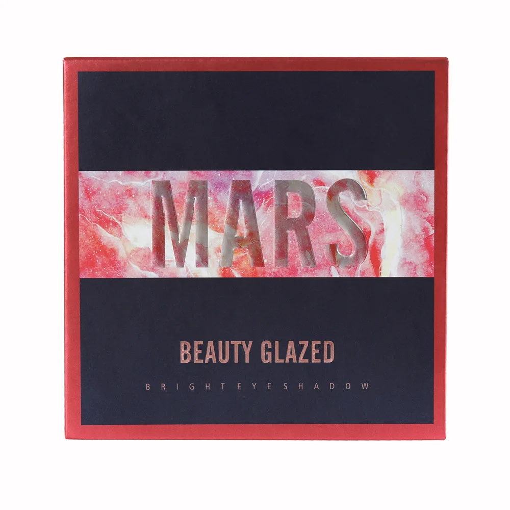 BEAUTY GLAZED multi-colour eyeshadow tray mashed potatoes pearlglazed matte, delicate and bright, lasting and easy coloring