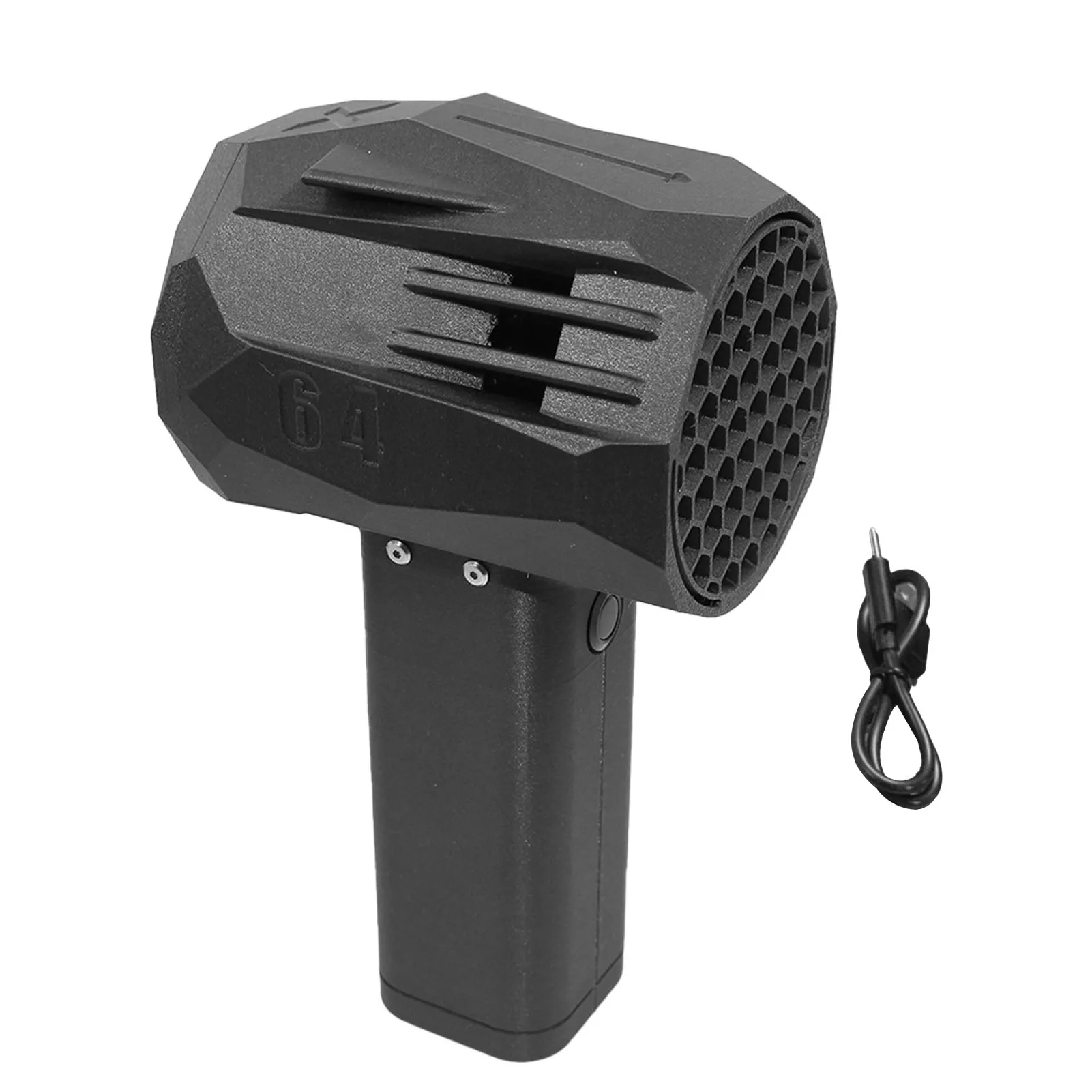 

Портативный электрический воздуходув с бесщеточным двигателем, скорость 240 км/ч, диаметр воздуховода 64 мм