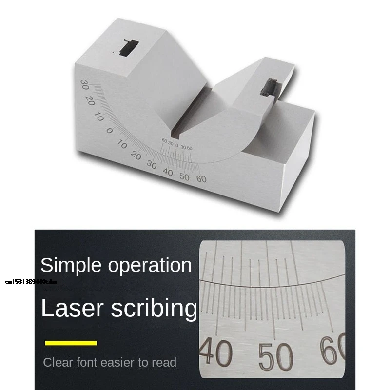 

Promotion NEW 0.01 Accuracy Precision Gauge Fine Adjustment Angle V-Block Milling Device Slope Dresser Angle Plate Angle 2025
