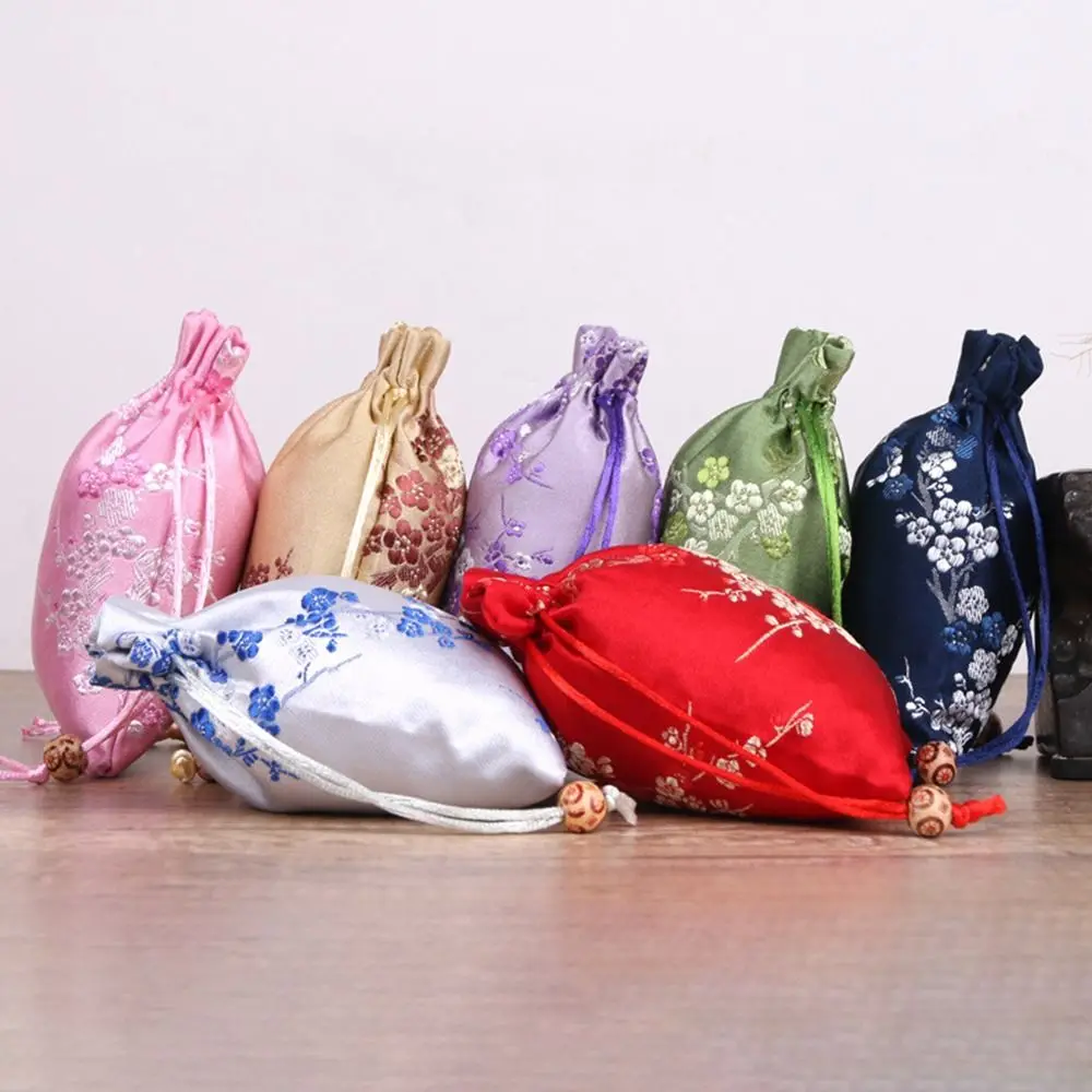 Fragrance Bag Jewelry Gift Bag Candy Packaging Storage Bag Drawstring Organza Pouches Present Bag Packaging Brocade Bag