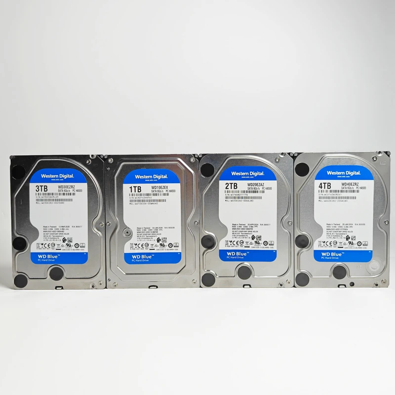 Western Digital (WD) 1TB 2TB 3TB 4TB Desktop Mechanical Hard Drive WD Blue 3.5-inch 5400 RPM 64MB SATA CMR Vertical DIY Installa