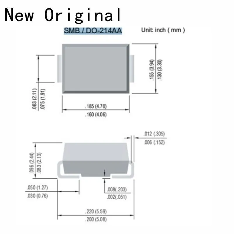 1N4007 IN4007 DO-214AA SMB marking code M7 1A 1000V General Purpose Rectifier