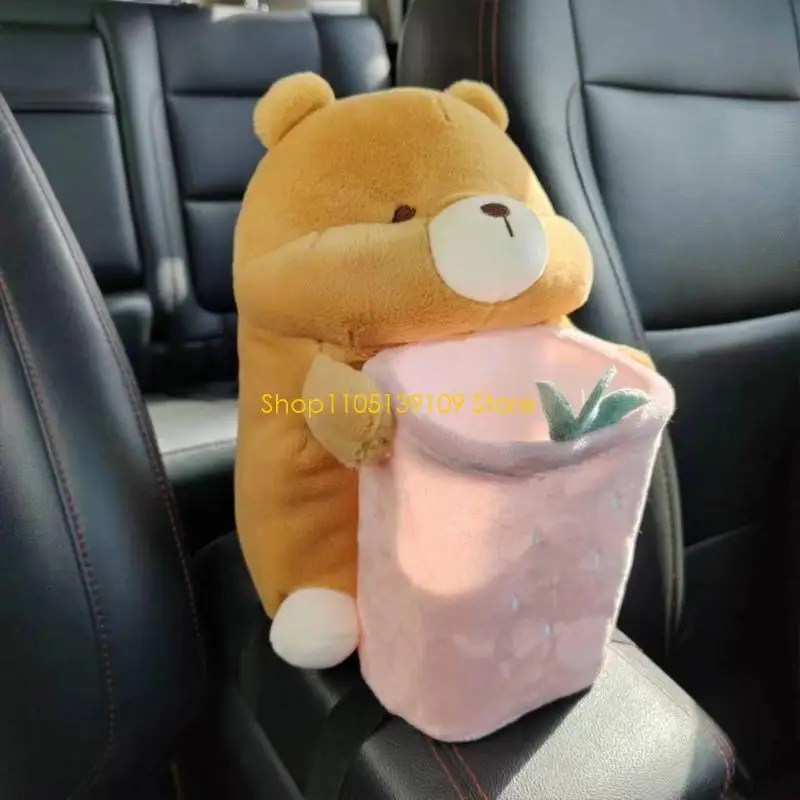 

Waste Box Animal Shaped Toilet Paper Holder Car Tissue Case Wipe Dispensers