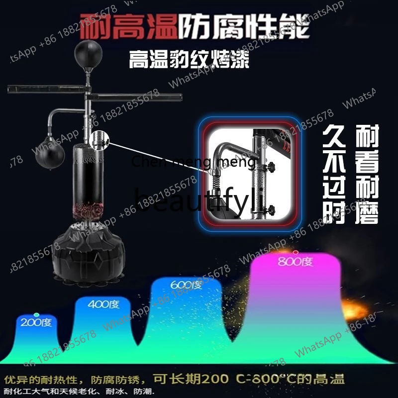 

Boxing training equipment Household vertical rotating sandbags dodge speed balls and fight parallel bars reaction targets
