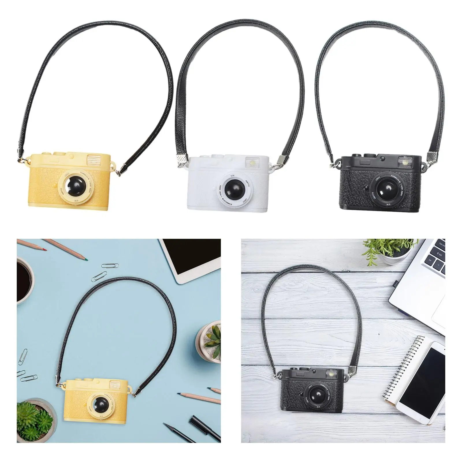 Modelo de câmera Slr vintage, dispositivo decorativo em miniatura com lanterna sonora,