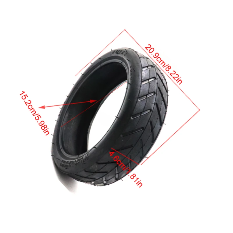 Set of 8.5-Inch Scooter Tires with 8 1/2X2 Inner Tubes, Superior Quality Electric Ride Accessories