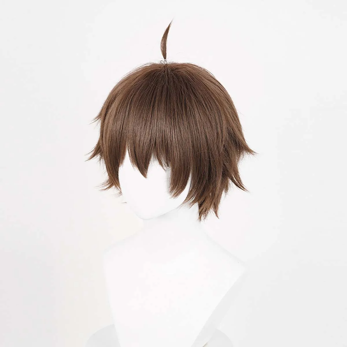 남자들은 Chunibyo Other Delusions Togashi Yuuta 갈색 짧은 머리 가발을 사랑합니다.