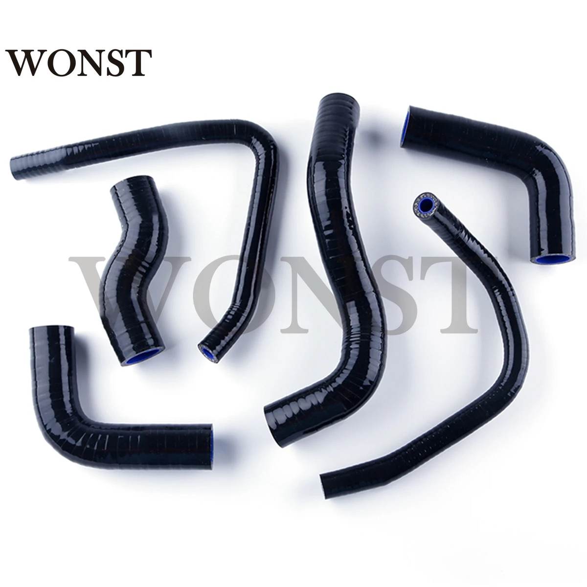 FOR KAWASAKI Z1000 Z 1000 2003-2006 2004 2005 Silicone Radiator Hoses Kit Tubes Piping 6Pcs