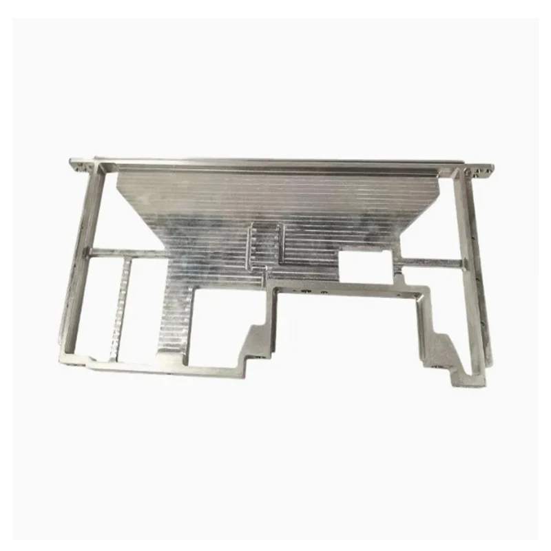 Precision aluminum alloy heat dissipation housings or mechanical support structures made by CNC machining