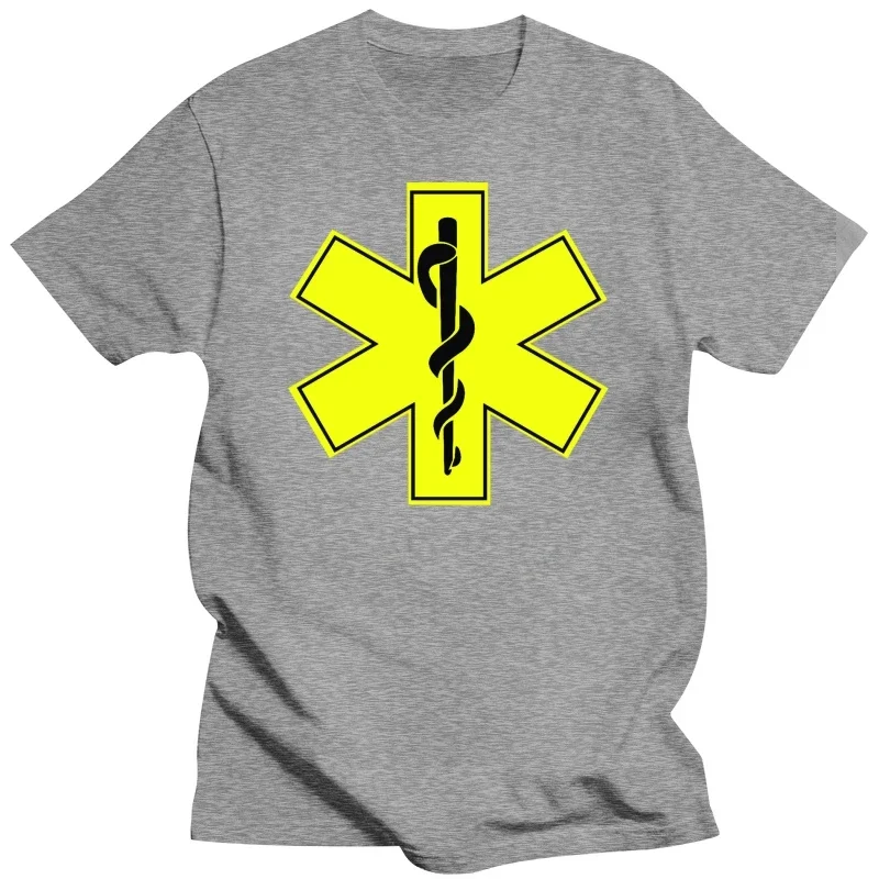 heavyweight Men T shirt Ambulance Technician EMT s Brand New pure t shirt Hip Hop round neck t shirt clothes women sweatshirt