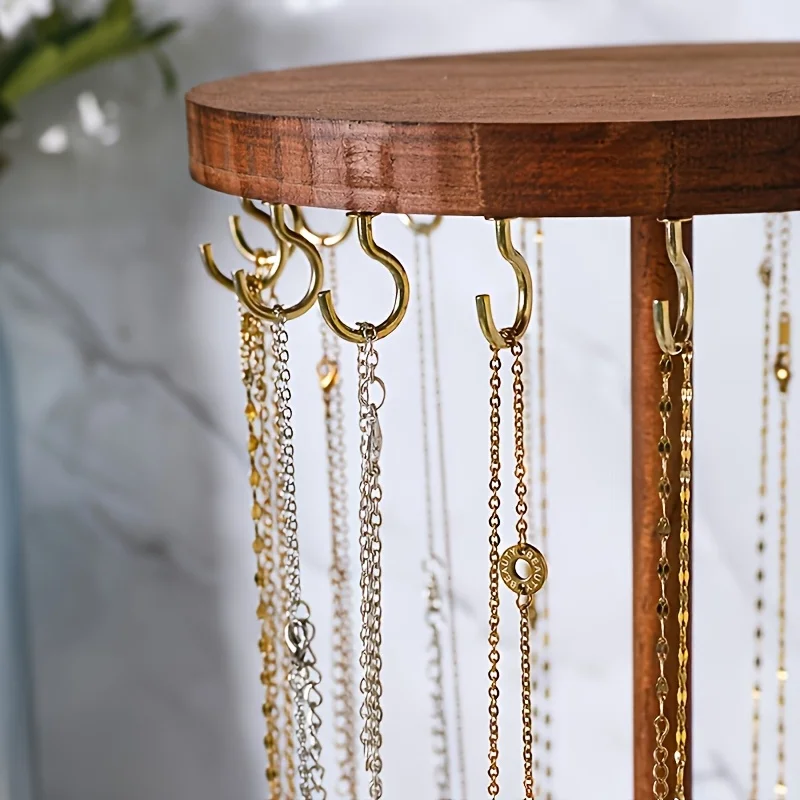 Solid Wood Bracelet Display Stand