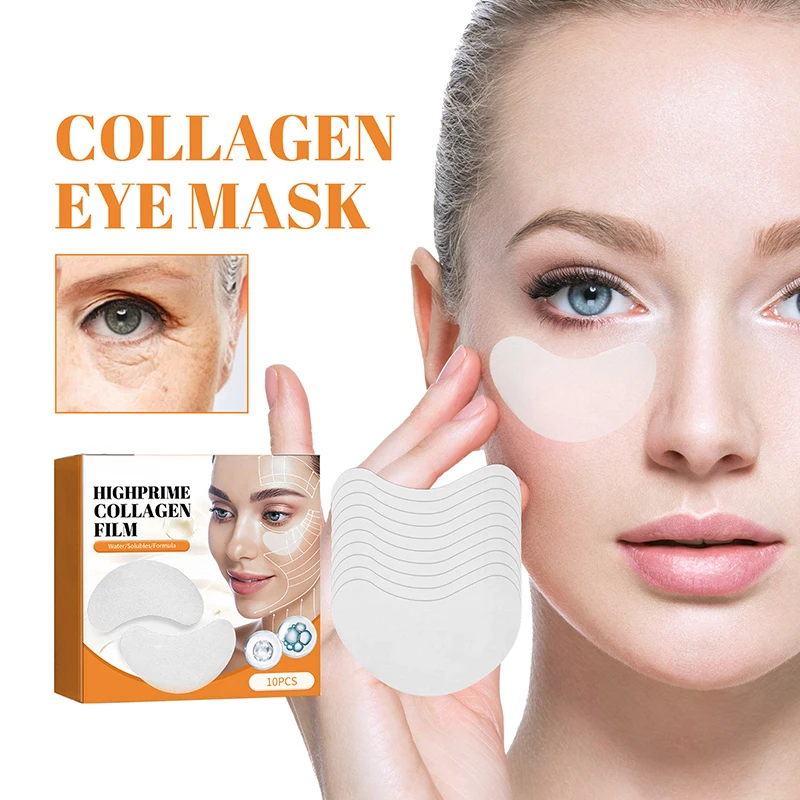 1/5Pairs Collagen Water Soluble Eye Mask Eye Care Remove Eye Bags And Dark Circles Collagen Eye Patch Skin Care