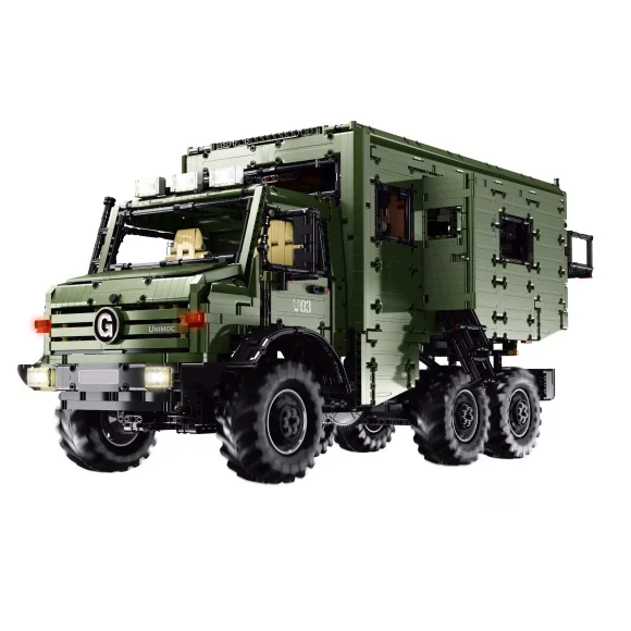 J907 MOC Technische RC Terreinwagen Bouwstenen Model Unimog RV Educatief, Halloween, kerstcadeaus