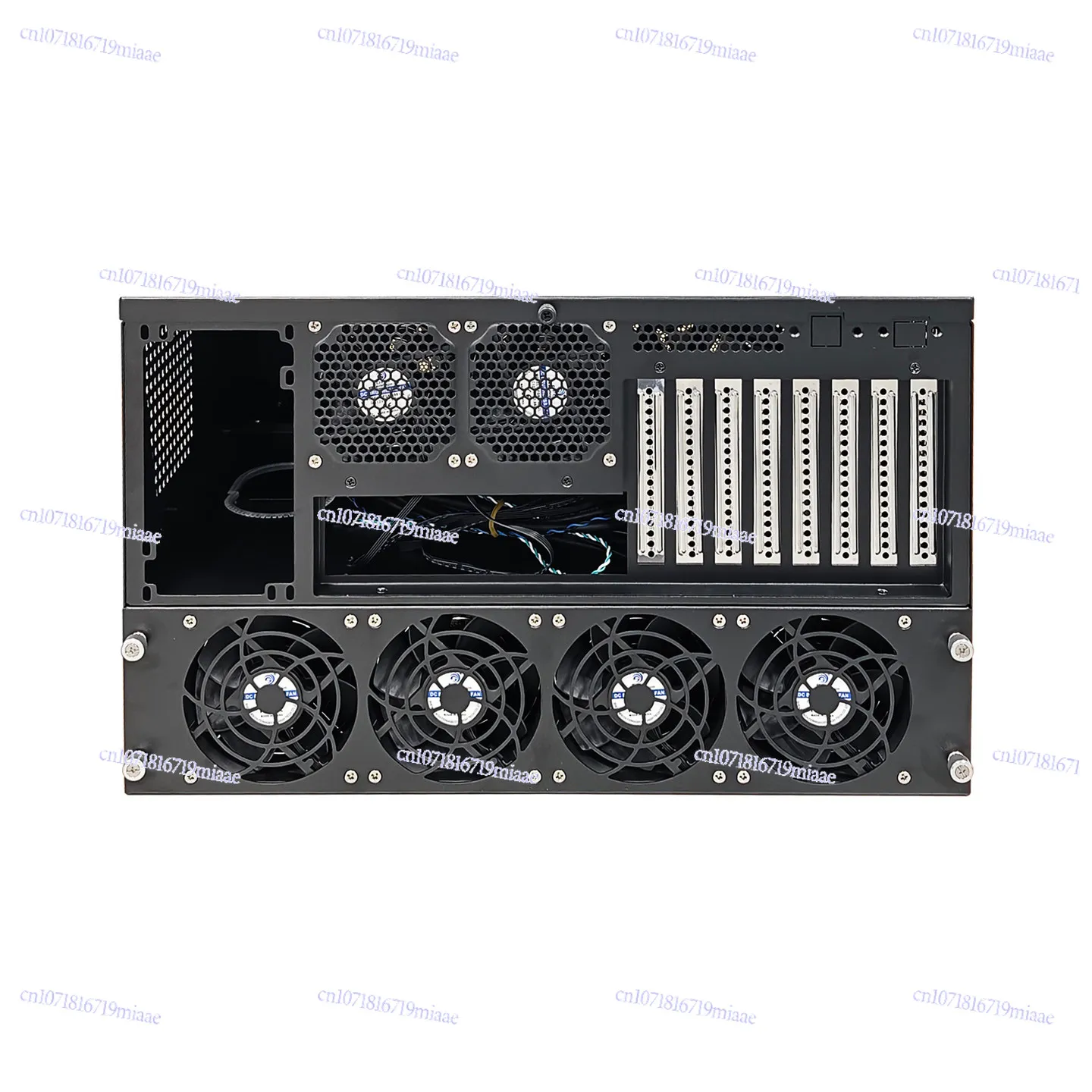 12-Disk NAS chassis rack-mounted storage server supports 360 water cooling