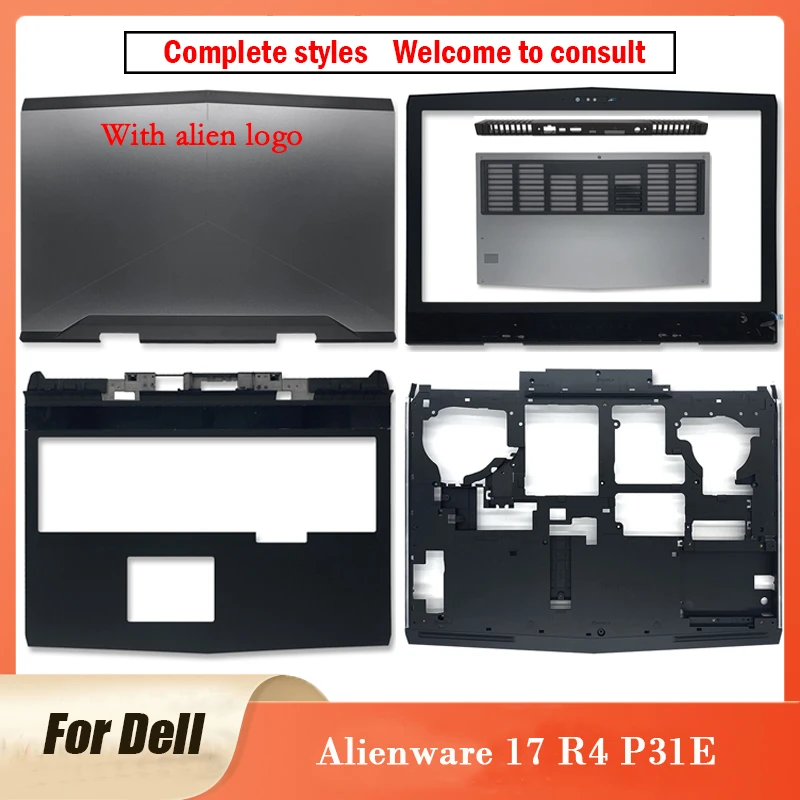 Dla Dell Alienware 17 R4 P31E laptopa nowy LCD tylna pokrywa pokrywa przednia wielkie litery podpórce pod nadgarstki dolna obudowa dolna pokrywa powietrza osłona wylotu 17 R4