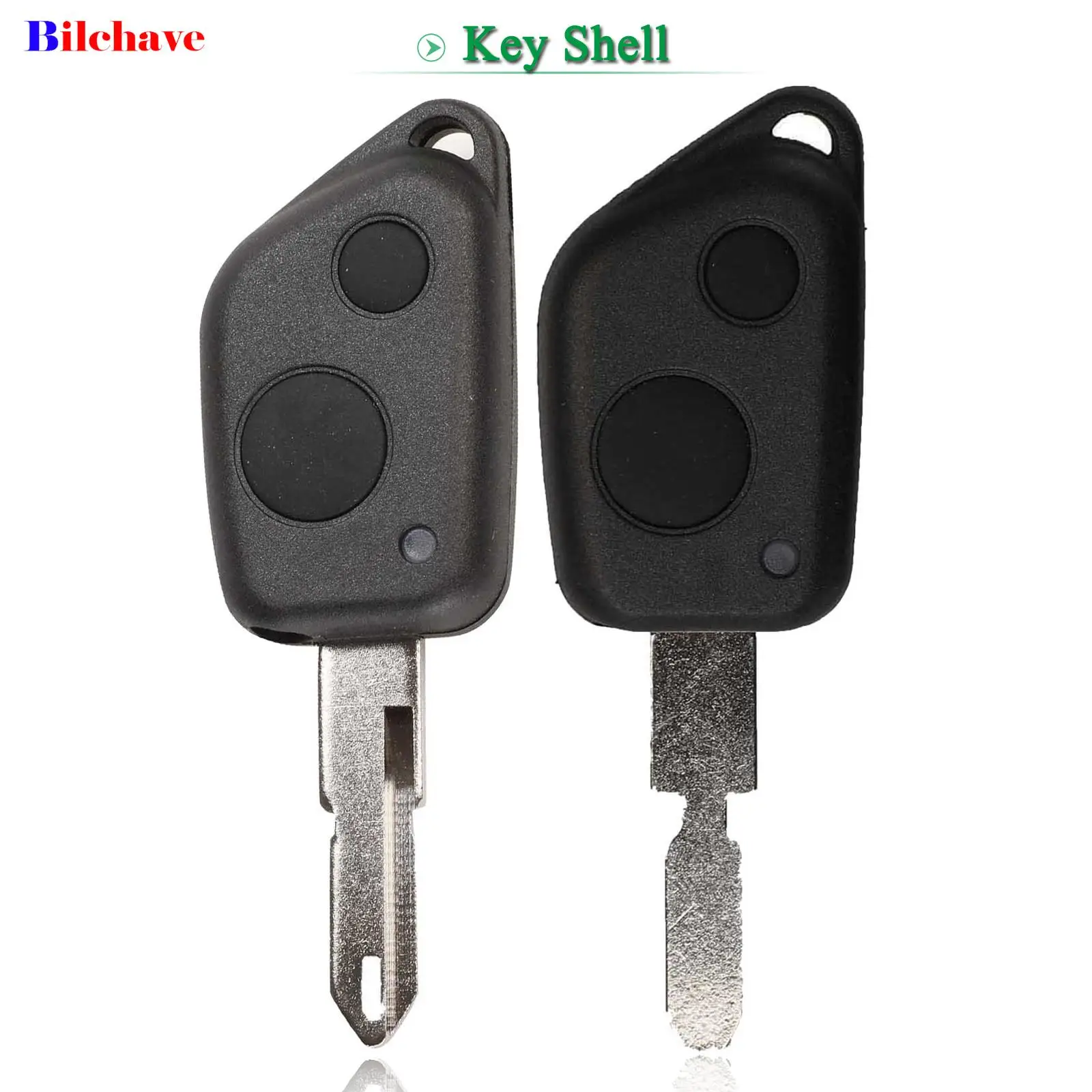 

jingyuqin Remote Key Shell Case For Citroen Elysee Saxo Xsara Picasso Berlingo C2 C3 Fit Peugeot 106 206 306 205 405 NE72 NE78