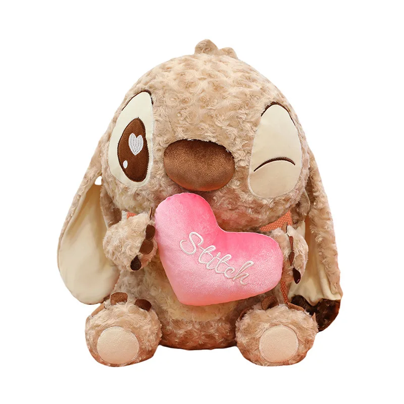 جديد ديزني الشوكولاته غرزة ألعاب من نسيج مخملي دمية لطيف أنيمي لينة القطن أفخم دمية وسادة نوم إعطاء صديقة هدية عيد ميلاد #5