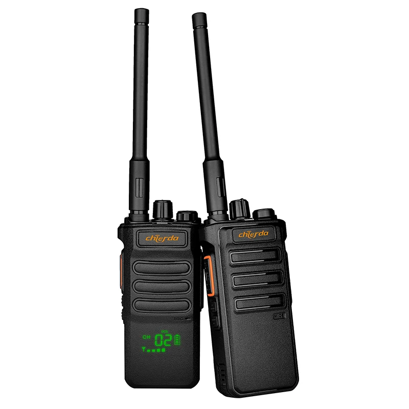 Chierda 108D 10w portable waterproof  Long Range Walkie-Talkie Suitable For Hotel Construction Sites