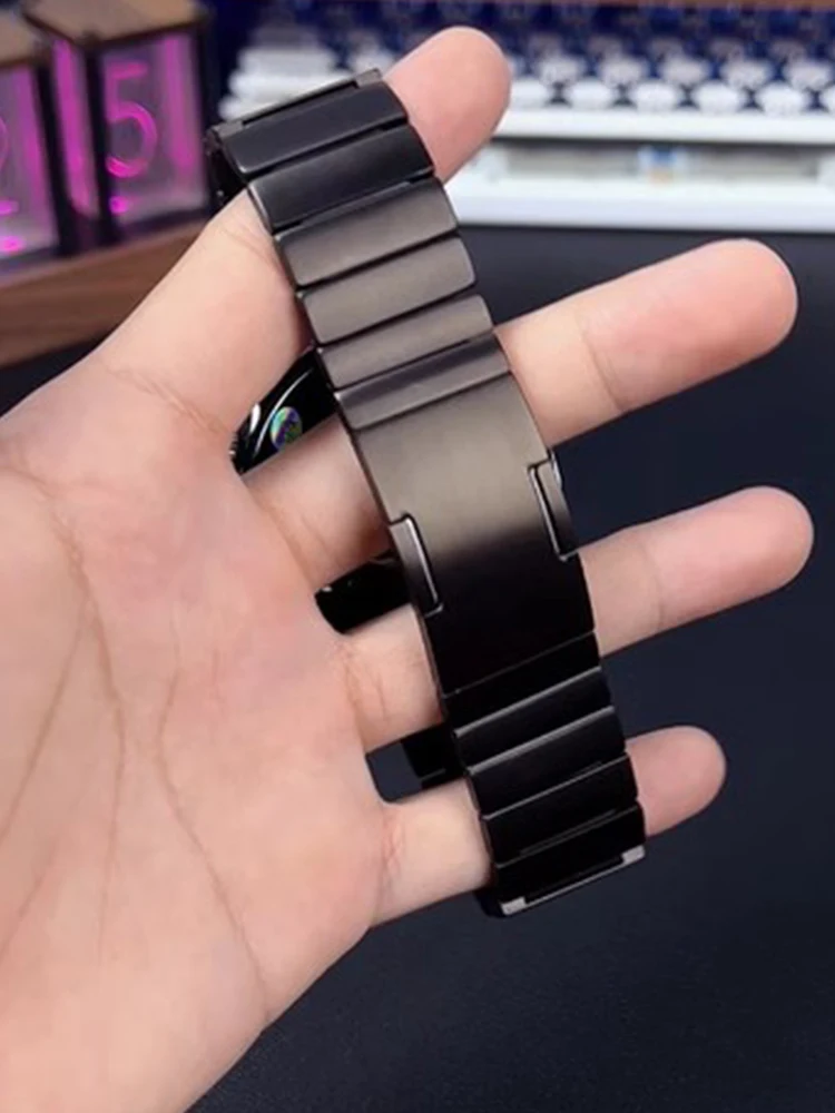 Titanium Watchband 22mm for Huawei Watch GT5 Pro 46mm /GT4 / GT3 / GT2 46mm /GT Runner Strap Bracelet