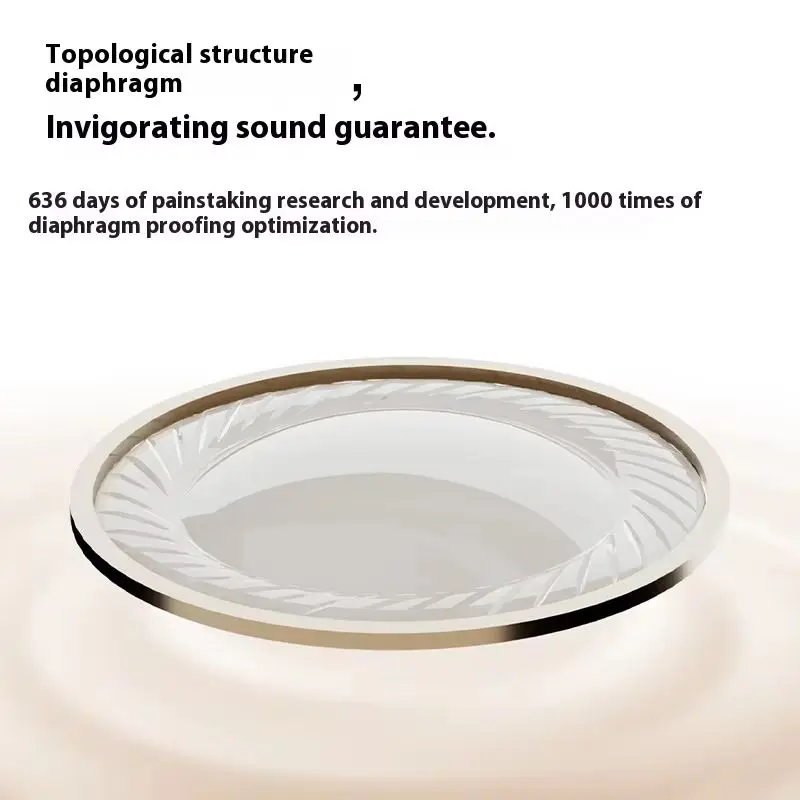 ROSESELSA Earfreei5 HiFi Sound Wireless Earphones TWS Earbuds Hybrid Active Noise Cancellation IPX5 Gaming Earbuds Customized