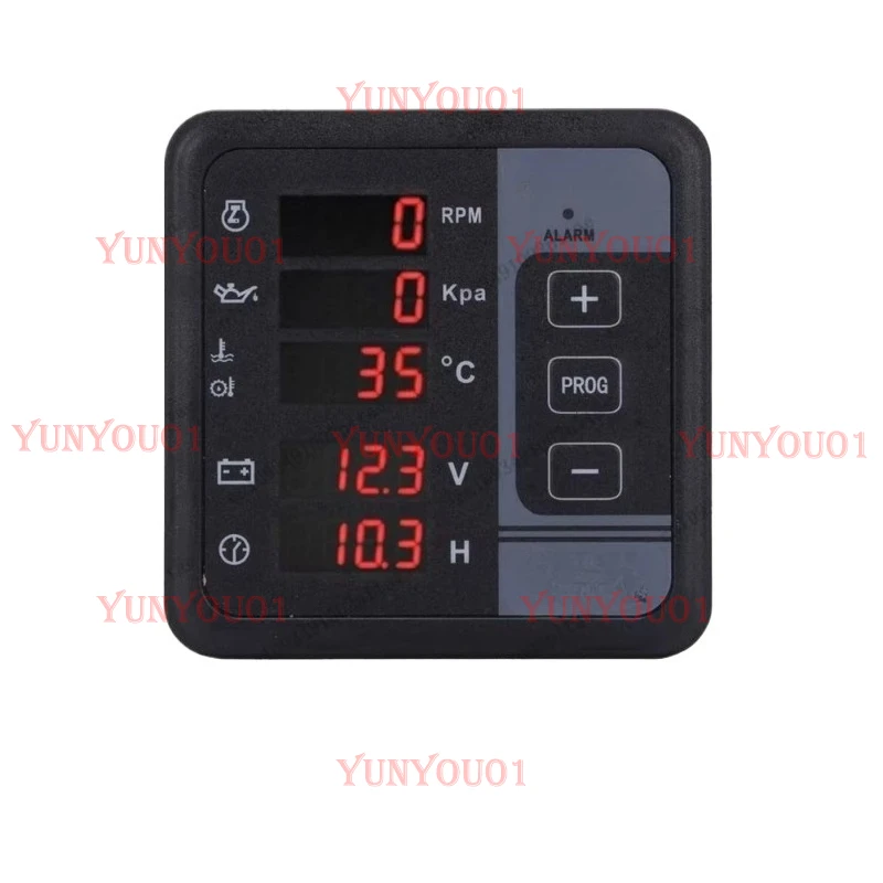 Multi Functional Digital Counter for Engine, Diesel Generator Monitor