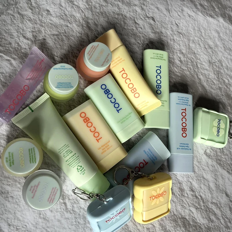Korea Brands TOCOBO Mini Sunscreen Stick Exquiste Keychain Accessories Centella Asiatica Essence Non-sticky Non-greasy Sun Cream