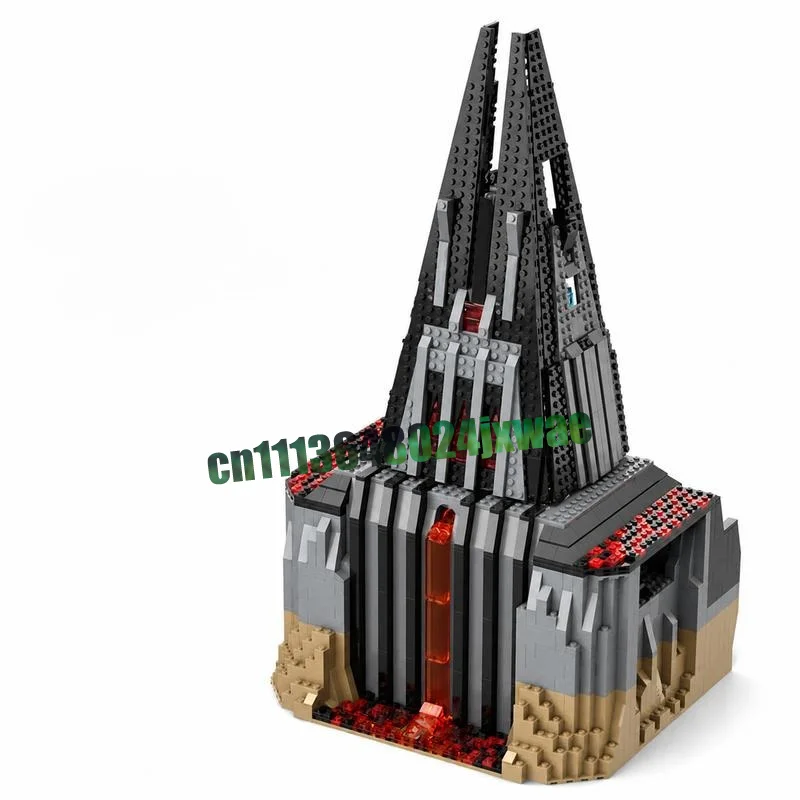 2948PCS Dark Fortress Castle Building Blocks Sci-Fi Architecture Model DIY Assembly Creative Toy Collection Display Puzzle Gift