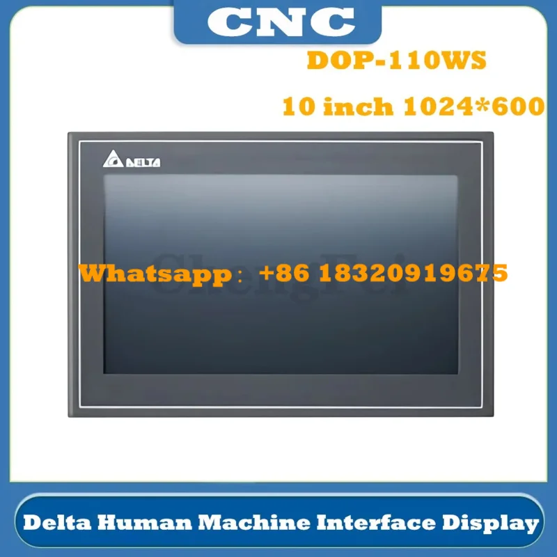 CNC Latest Delta DOP-110WS HMI touch Panel screen 10.1 inch Human Machine Interface Display MT4532TE ET100 MT8102IE MT8102IP