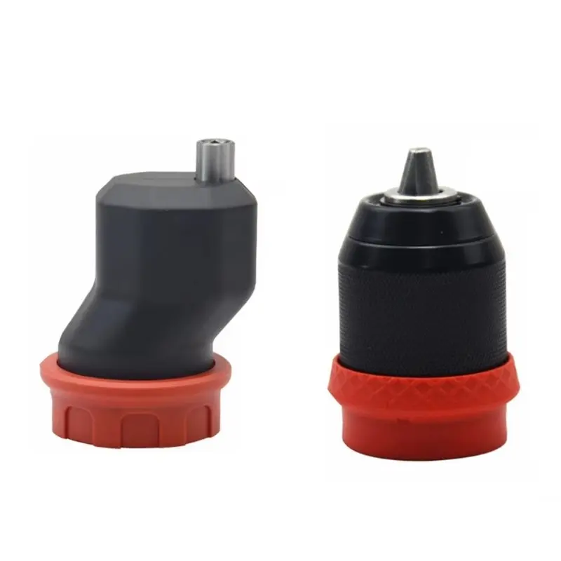 AS94-For Cordless Lithium- Battery Drills Compatible Brushless Rechargeable Electrical Drill Chuck Quick-Release 6.35Mm Bit A