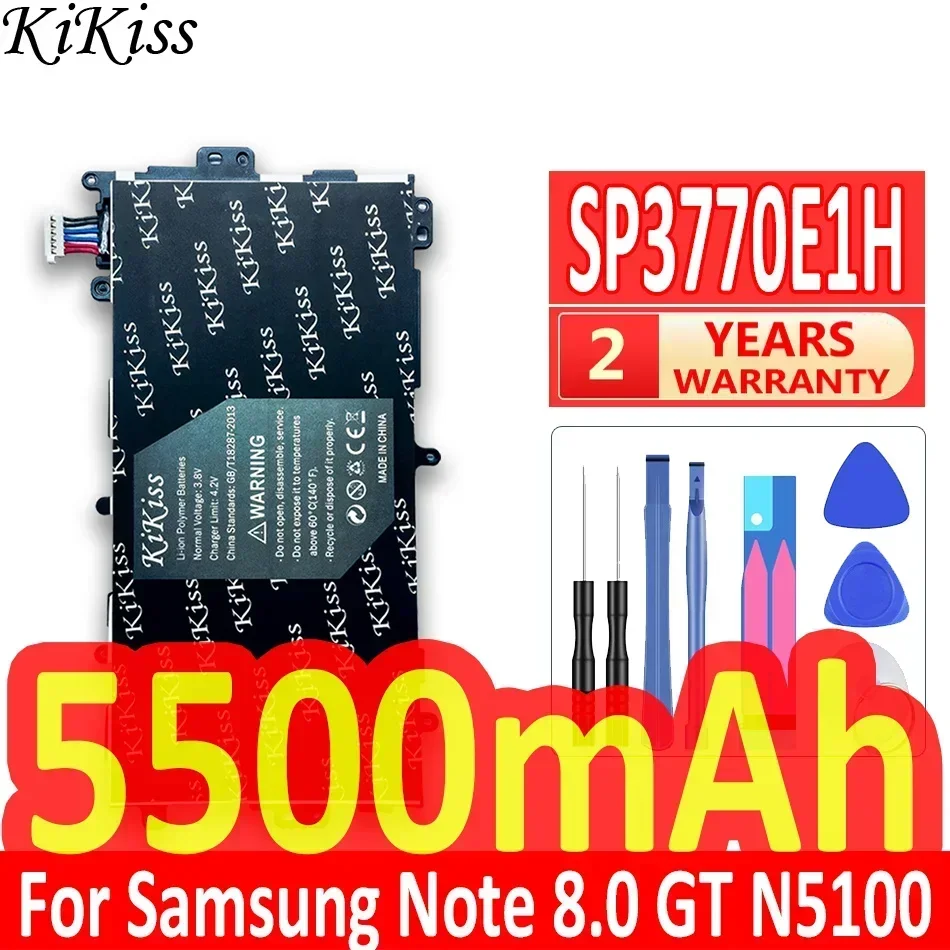 KiKiss Battery Tablet SP3770E1H For Samsung Note 8.0