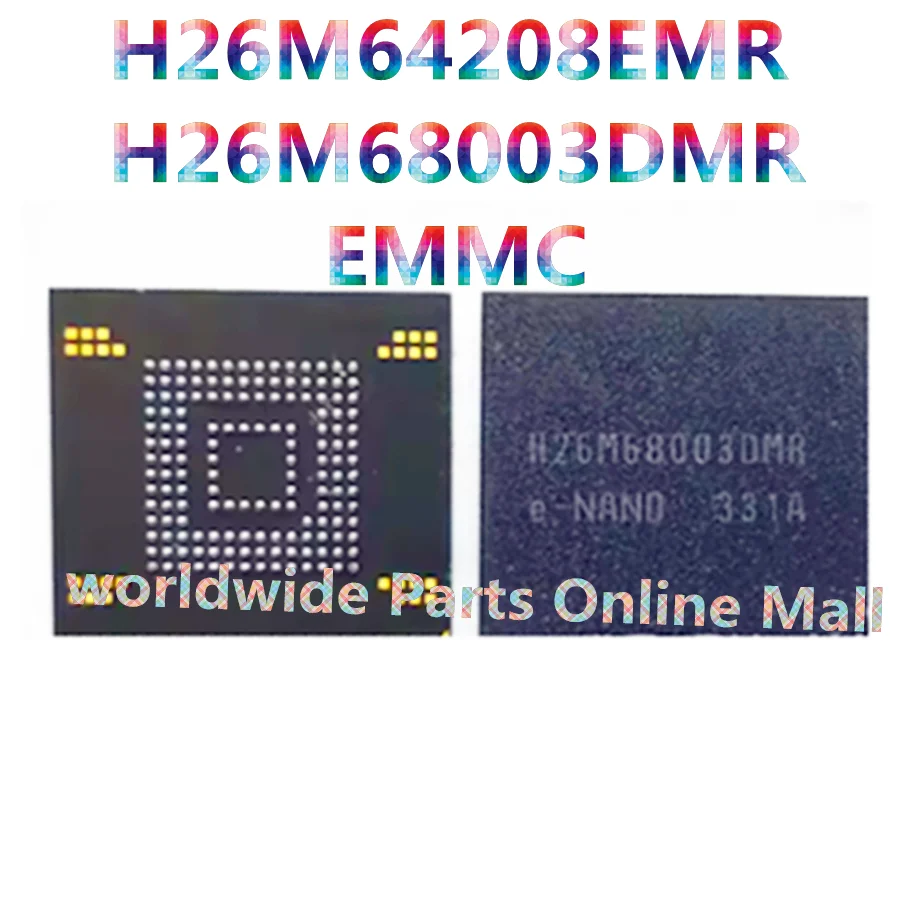 

1 шт.-5 шт., H26M64208EMR H26M68003DMR подходит для Hynix emmc 153 ball 32G Φ жесткого диска, б/у IC