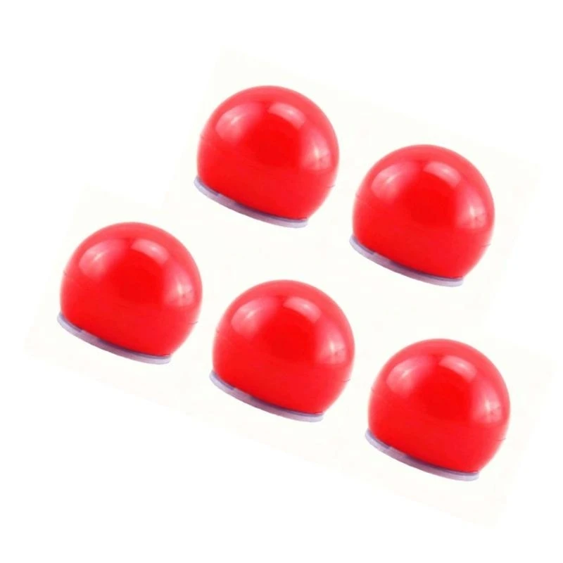 F92B LED Light Up Redish Clown Naring trae felicidad a las actuaciones fiesta 1 set