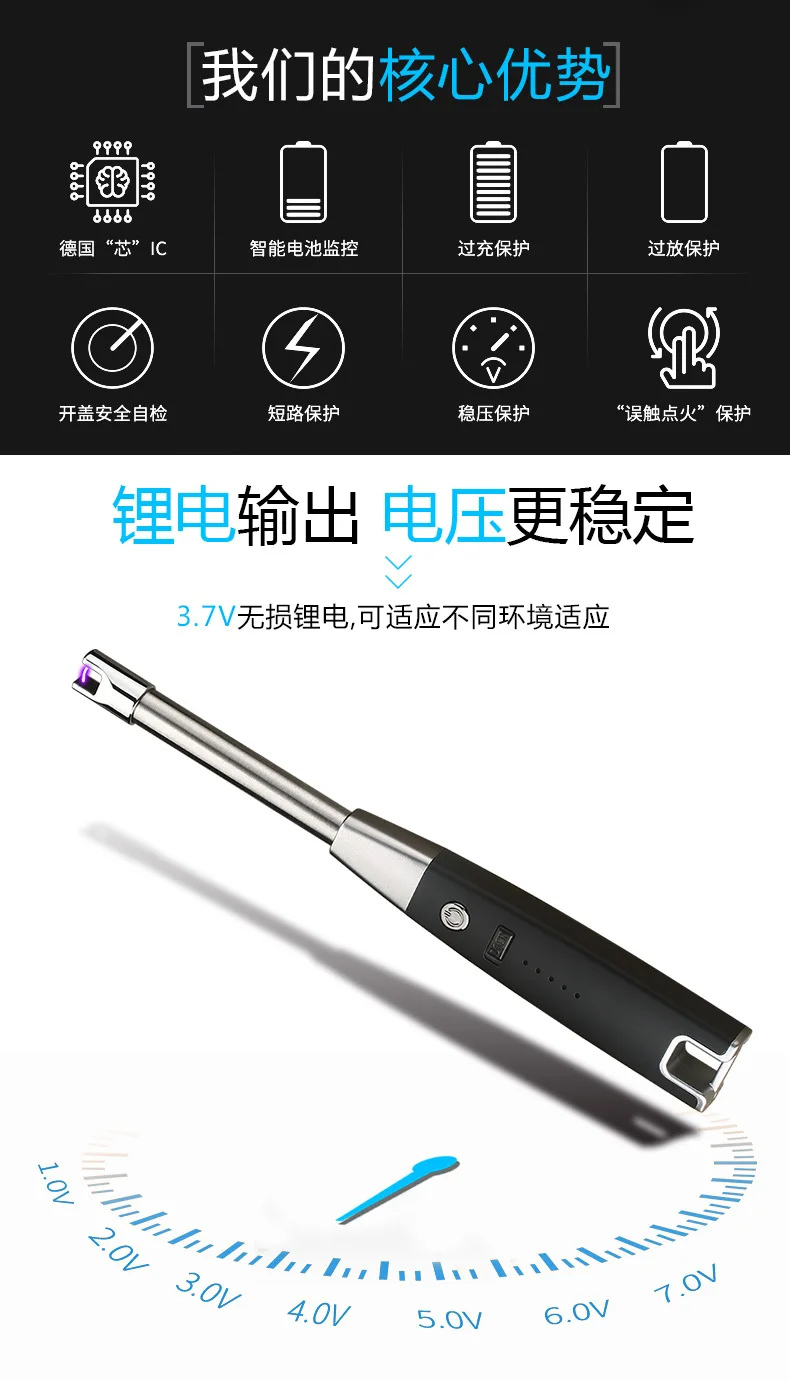 Premium CHIEF  Lighter High Appearance Luxury Feel Ideal Gift & Daily Companion electronic lighter
