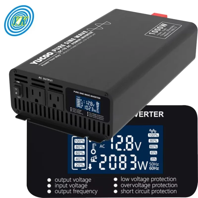 

ATV600W 1000W 1500W 2000W 3000W 4000W 5000W Dc To Ac Pure Sine Wave Solar Inverters & Converters For Home Use