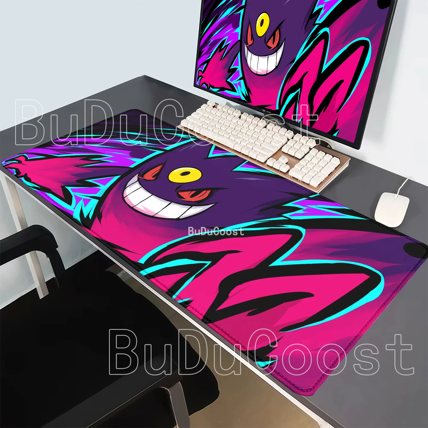 Gaming Keyboard Typewriter - Tappetino per Mouse XXL con Stampa