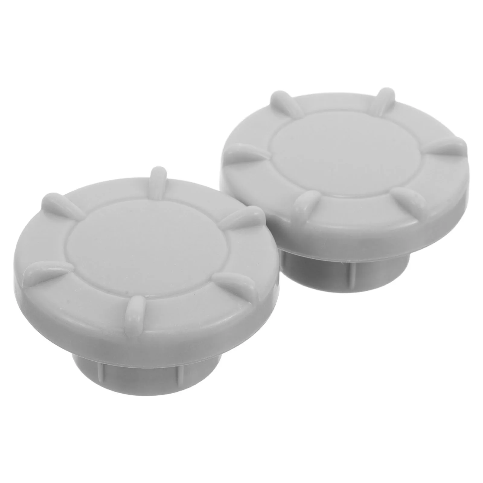 

2Pcs Children's Slide Screw Caps Gray Plastic Protective Covers Indoor Play Safety Accessories for Toddler Slides Kids Slide