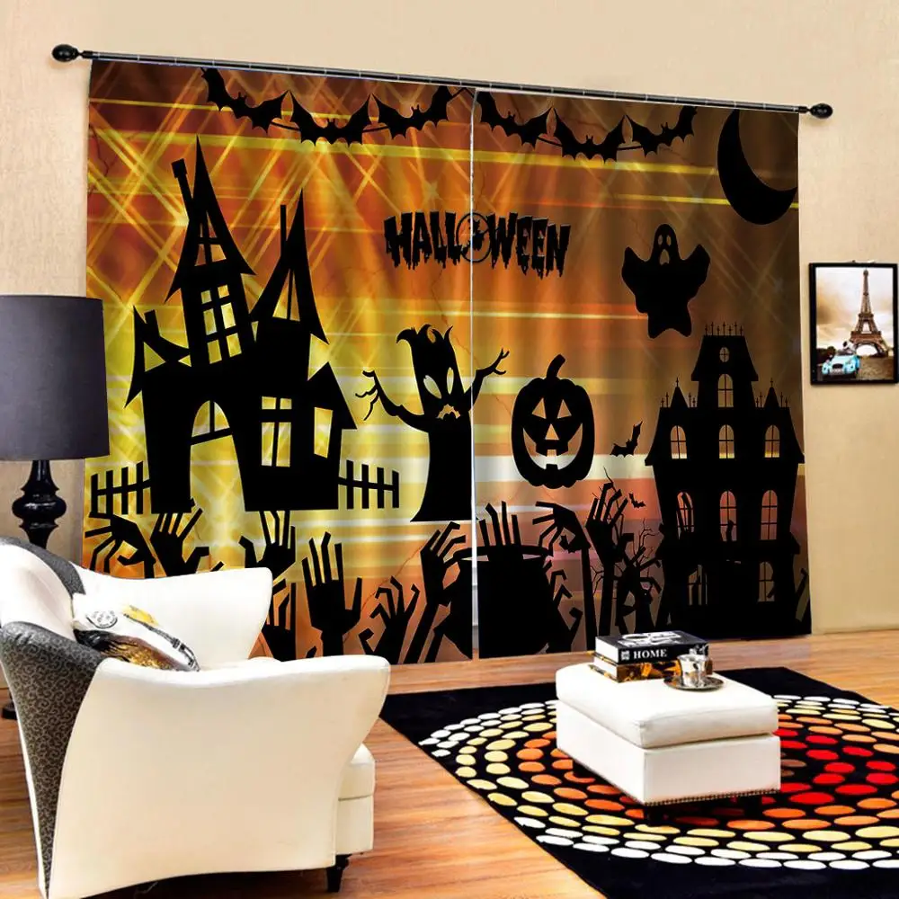 

Drapes Cortinas 3D Curtain Luxury Blackout Window Curtain Living Room ktv curtains dance curtain