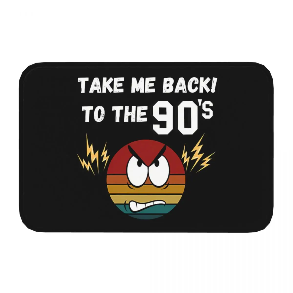 Back To The 90s Cartoon Bedroom Mat Take Doormat Kitchen Carpet Balcony Rug Home Decoration