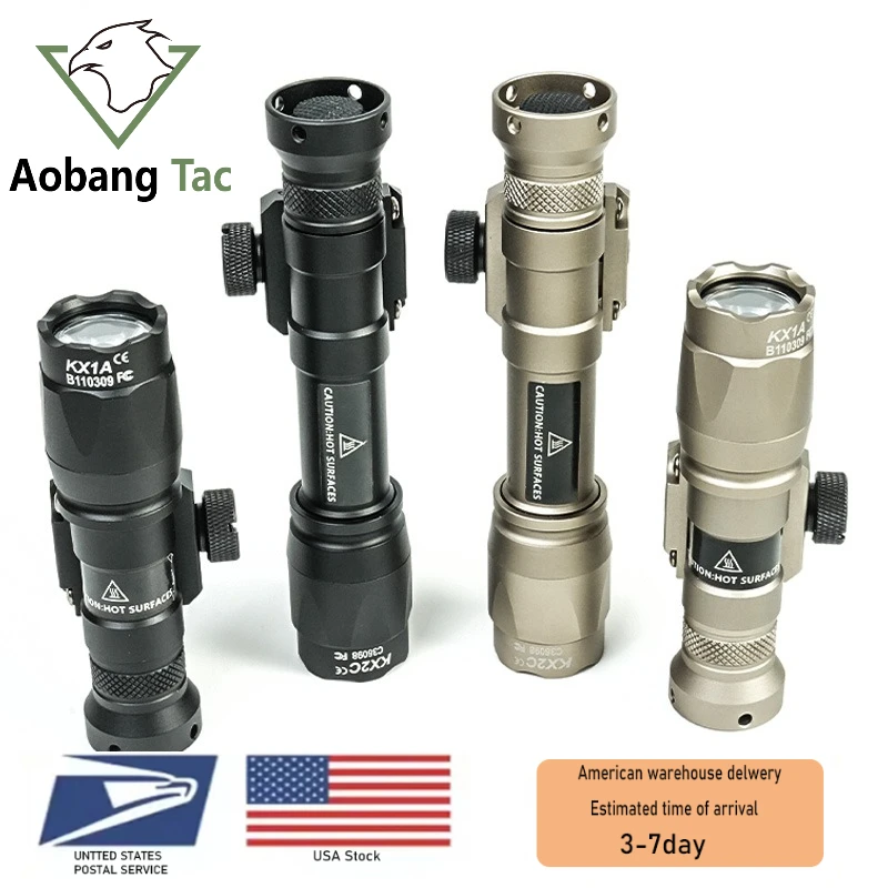 

Тактический фонарик M600C M600B M300B, светильник для оружия, светодиодный фонарь для винтовки, разведки для HK416 AR15, уличный фонарь, охотничий фонарь, 20 мм, направляющая