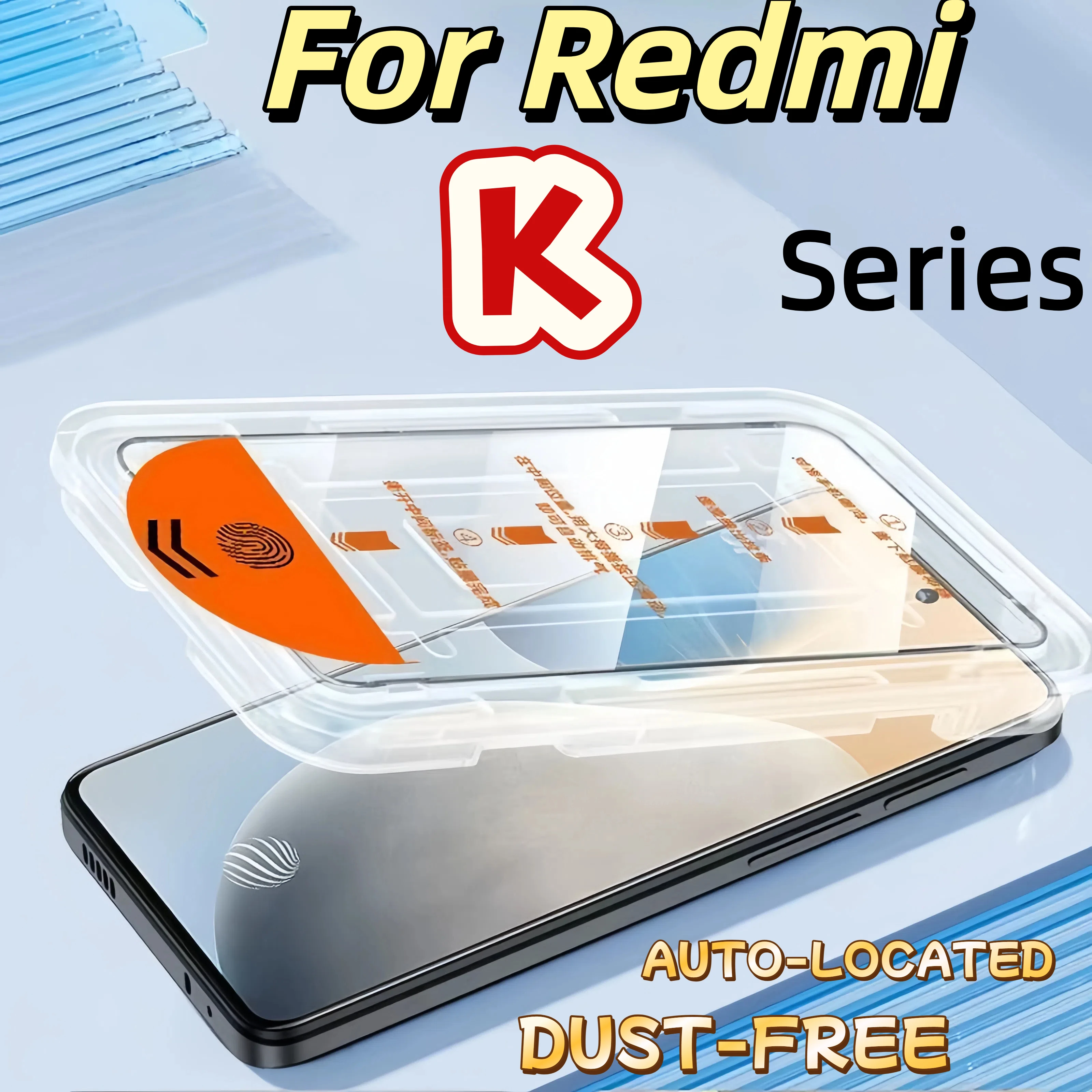 

Защитная пленка из закаленного стекла для Redmi K70e K60 K60e K50 K20 K30, защита от отпечатков пальцев, твердость 9H