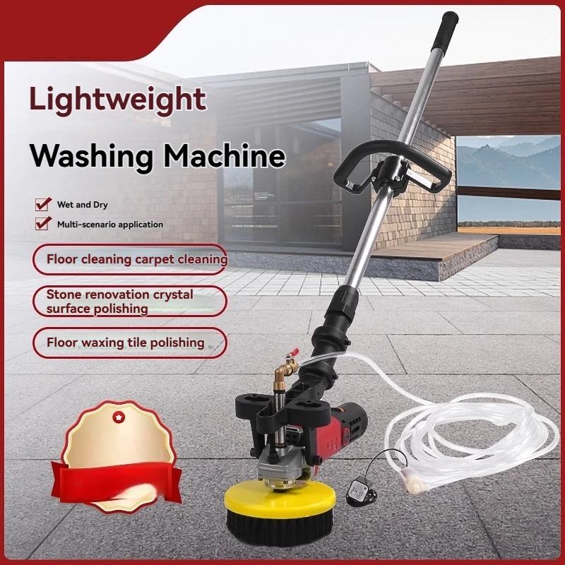 Professional Commercial Scrubber Industrial Carpet Washer Floor Cleaning Machine Electric for Outdoor Patio Garden