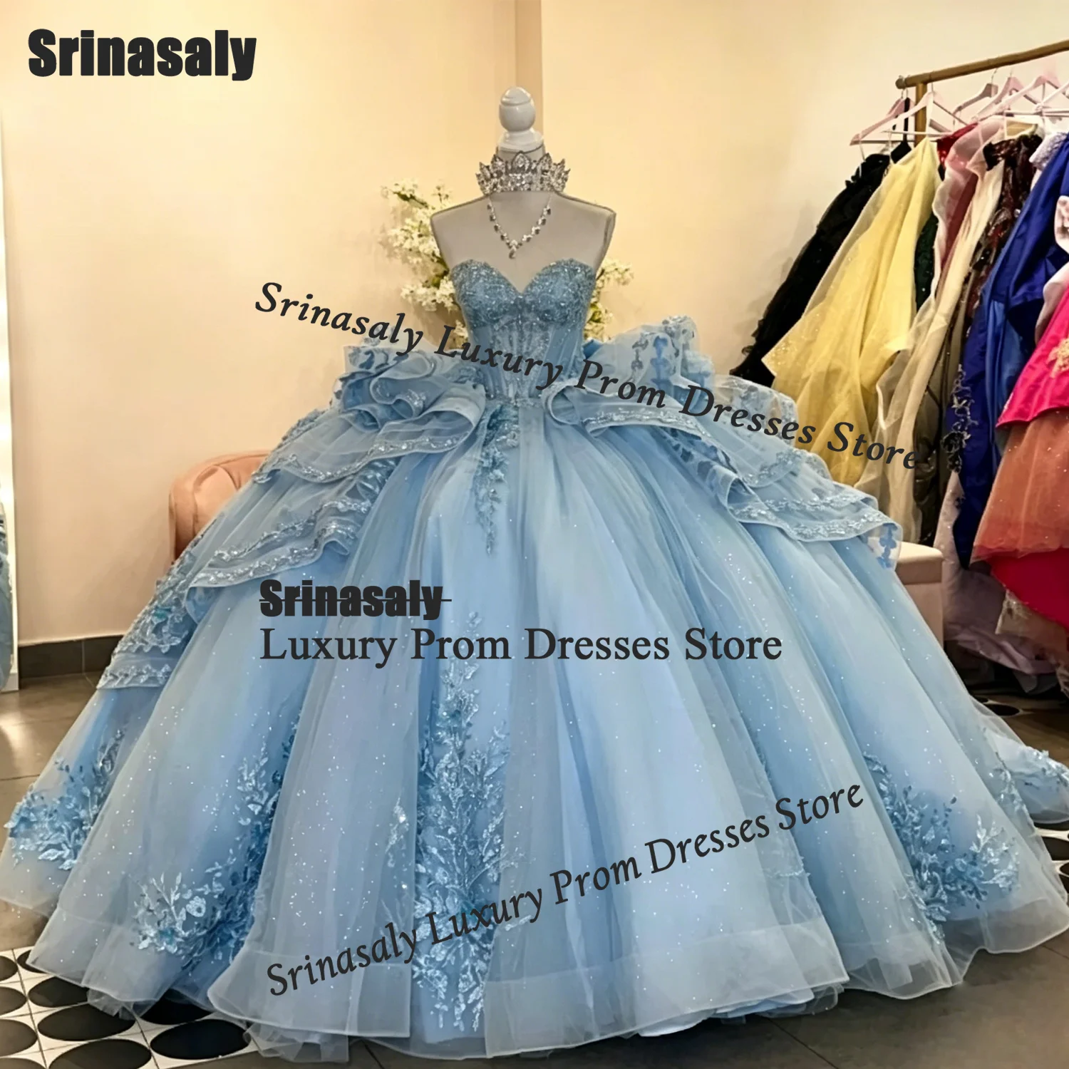 Vestidos de Quinceañera Personalizados, Vestidos de Encaje sin Tirantes, Vestidos de 16 Años con Hombros Descubiertos, Vestidos de Cumpleaños, Vestidos de 15 Años Mexicanos