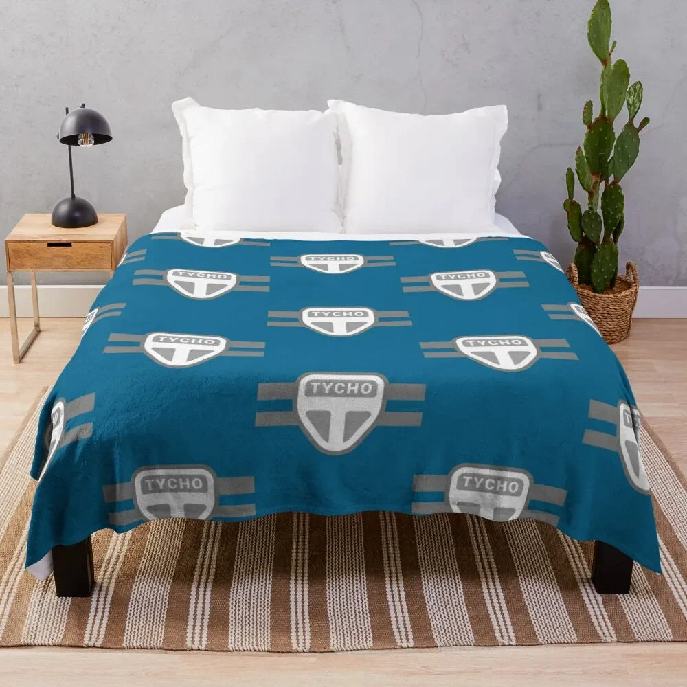 

Minimalist and Vintage Grey Tycho Throw Blanket Summer Cool Breathable Blanket for Sleeping
